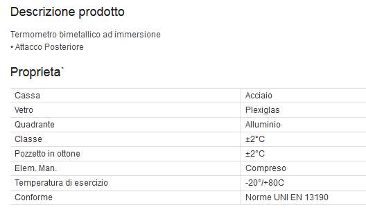 TERM POST -30/+50 diametro 80  5CM