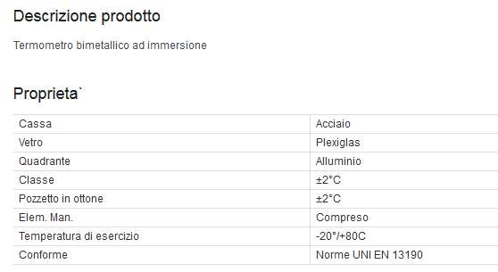TERM RAD -30/+50 diametro 80   5CM