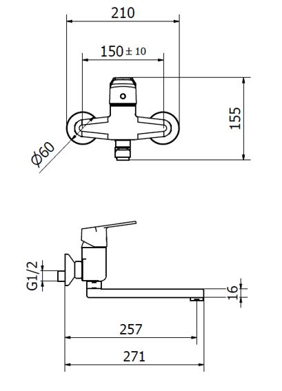 MIX LAVELLO PARETE SONIC  