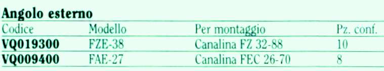 ANGOLO ESTERNO      FAE-27