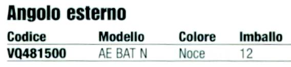 ANGOLO ESTERNO        NOCE