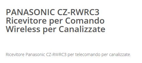 RICEVITORE CZ-RWRY3       