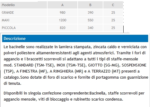 BACINELLA X COND MAX L1200