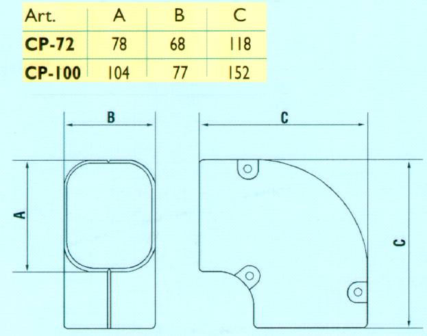CURVA PIANA 90?      CP-72