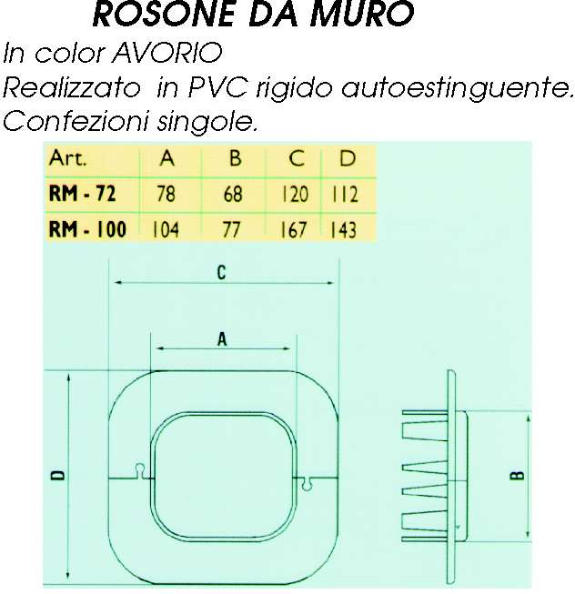 ROSONE DA MURO       RM-72