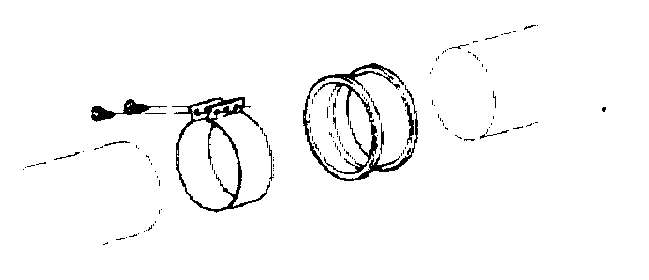 FASCETTA+MANICOTTO diametro  80 BI