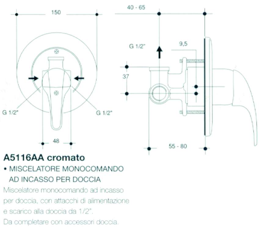 SEDILE RALL.FORMA BIANCO  