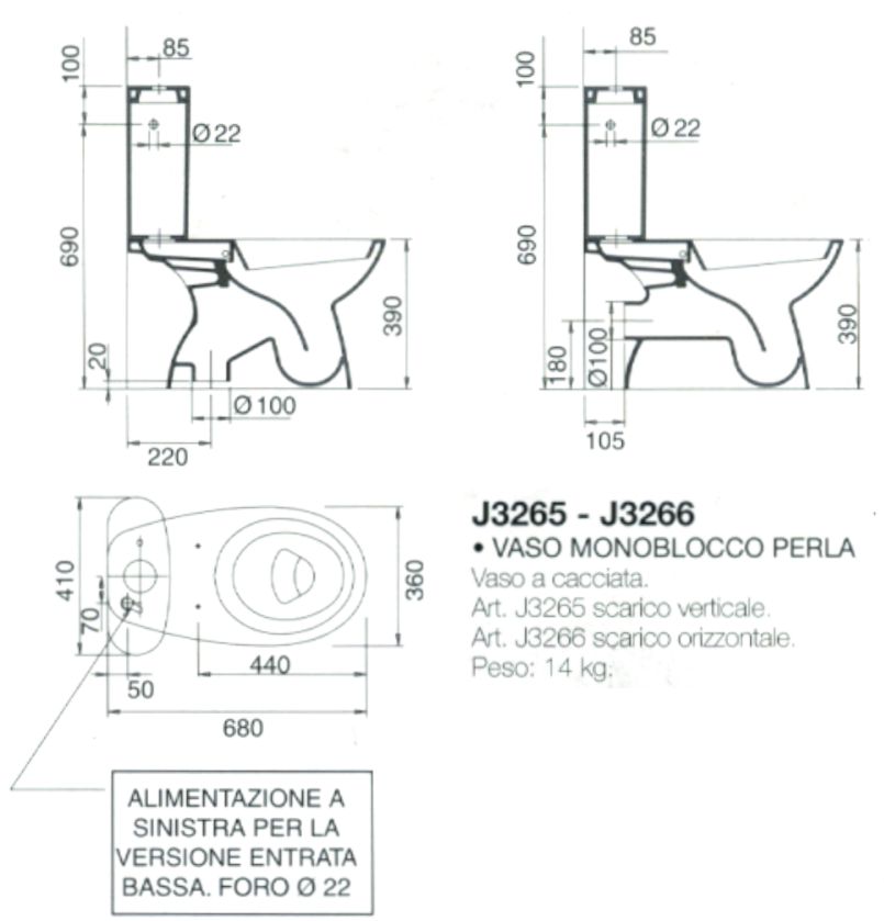 CASSETTA PERLA      BIANCA
