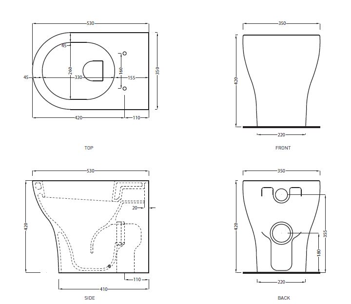 VASO A TERRA  ENJOY BIANCO