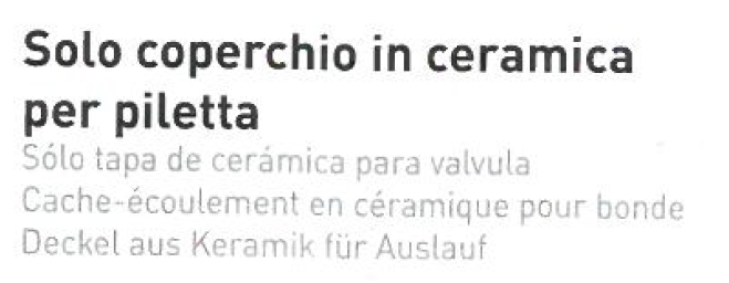COPERCHIO CERAM.X PILETTA 