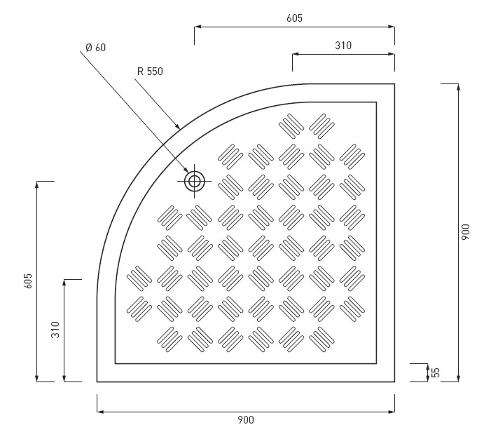PIATTO VENUS  90 ANG  BIAN