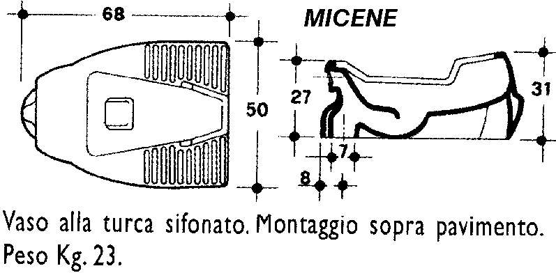 BIDET 1FORO XES BIANCO    