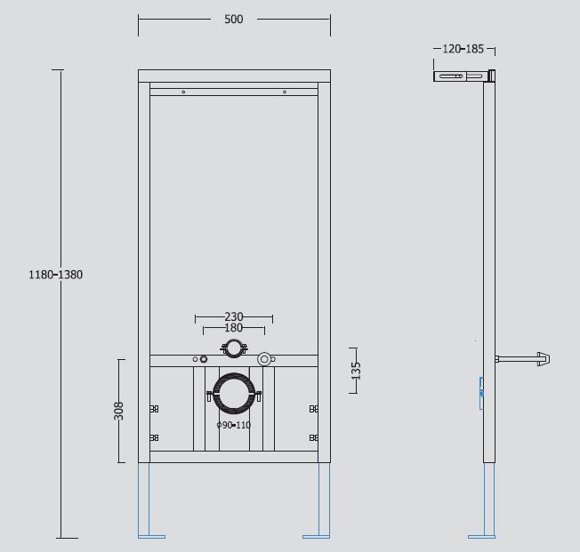 CASS DIVINA DUO+ WC SOSP  