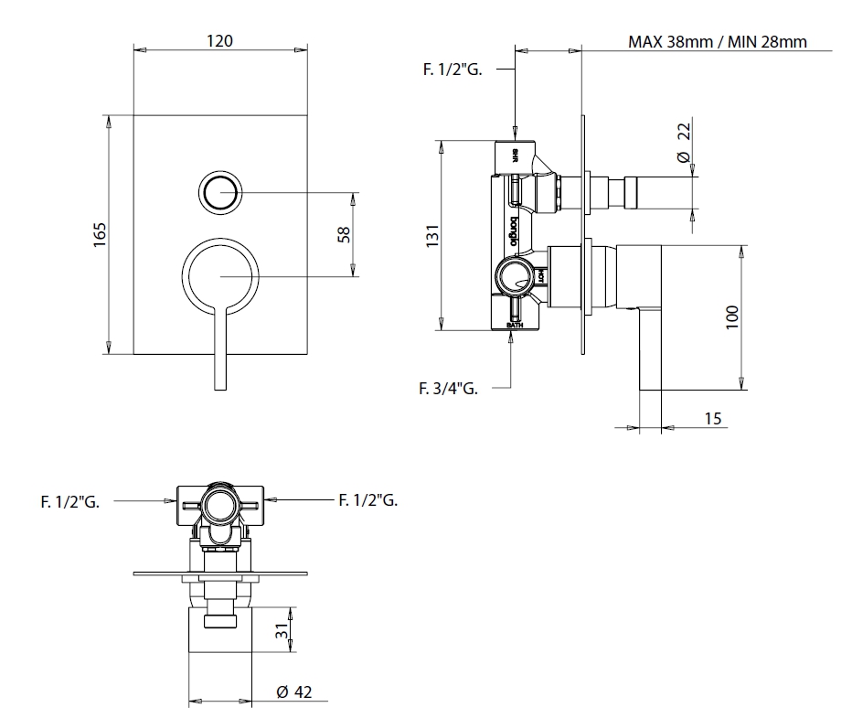 MIX INC.C/DEV.TMIX 15  (S)
