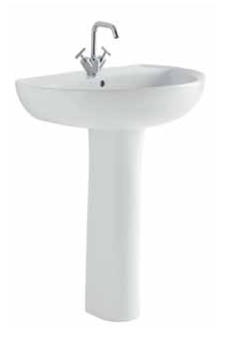 LAVABO 55 COLIBRI'  BIANCO
