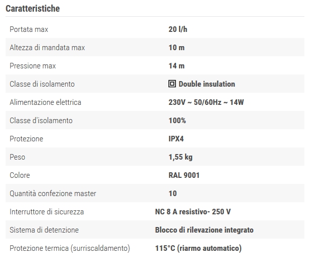POMPA CONDENSA CANAL 80X60