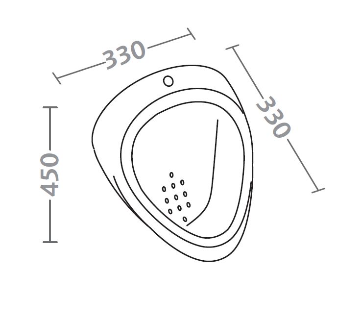 ORINATOIO CERVO     BIANCO