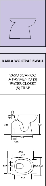 VASO SC PAVIMENTO KARLA   