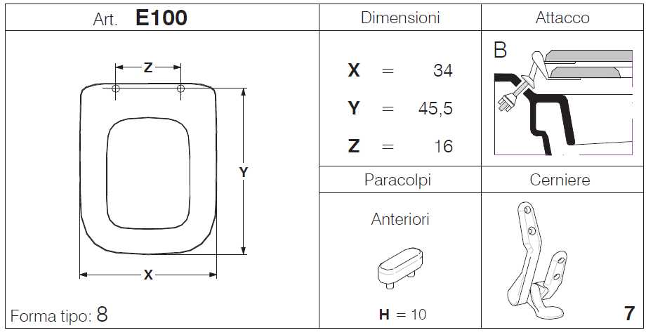 SEDILE CONCA MDF    VISONE