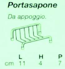 REGGISAPONE A GRIGLIA     