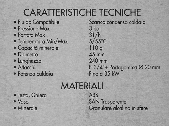 FILTRO NEUTRAL CONDENSA   