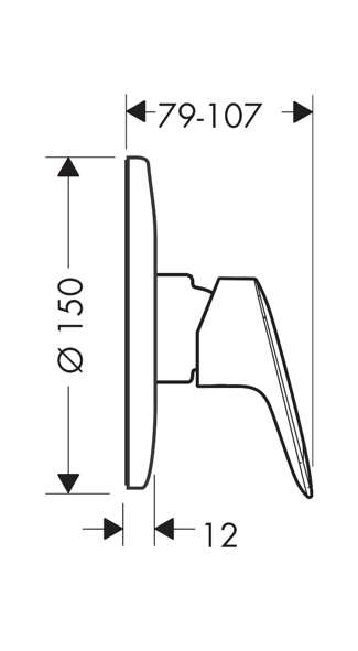 LOGIS MIX INCASSO DOCCIA  