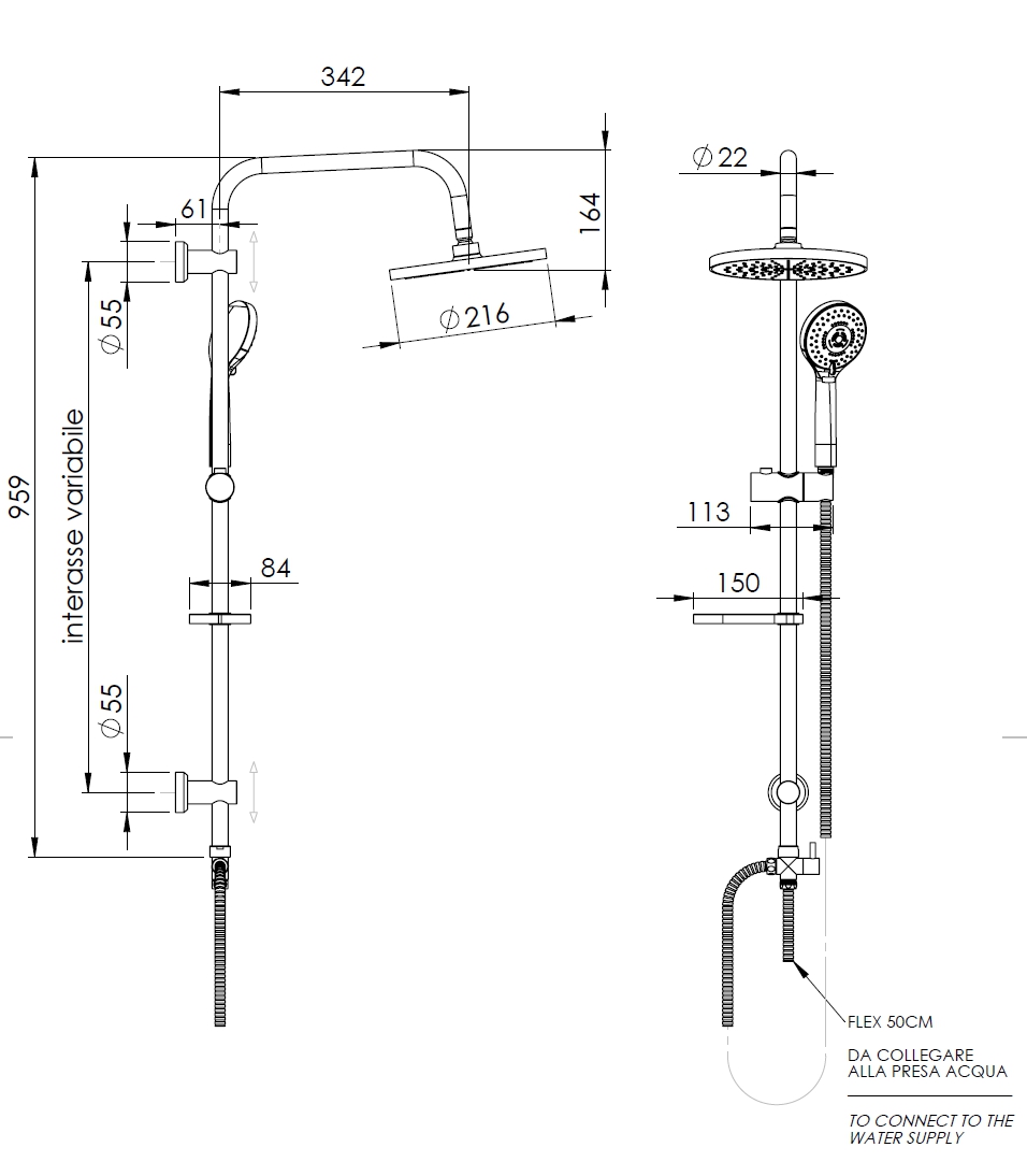 COLONNA NATURE 332 CRM    