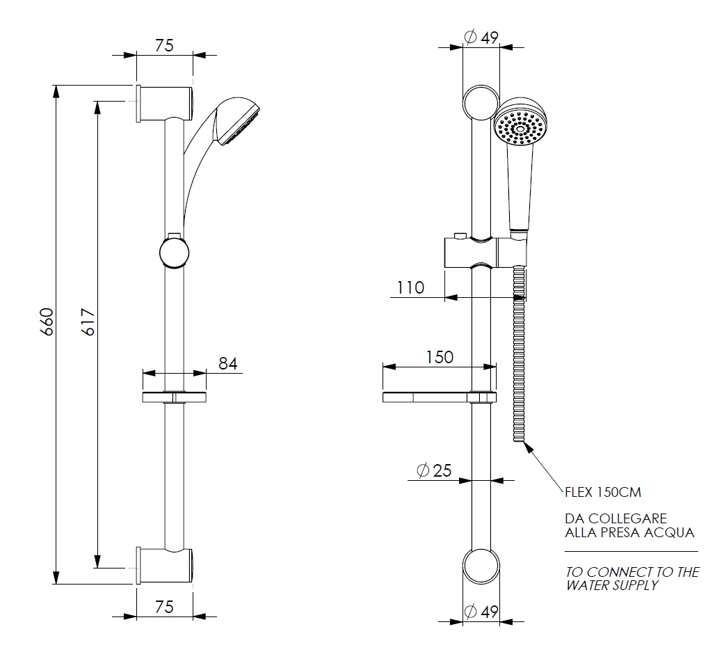 SALISC 1J NATURE 125 CROMO