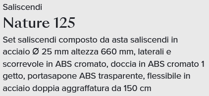 SALISC 1J NATURE 125 CROMO