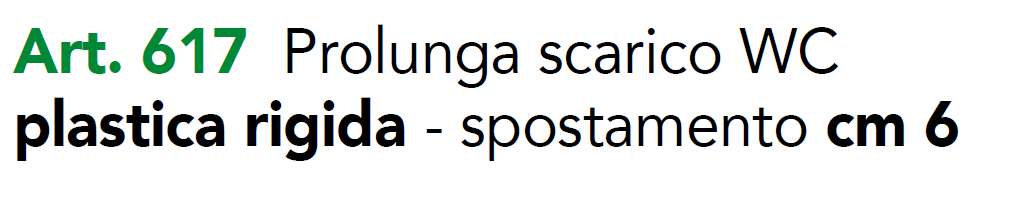 PROL SCAR WC RIG SPOST 6CM