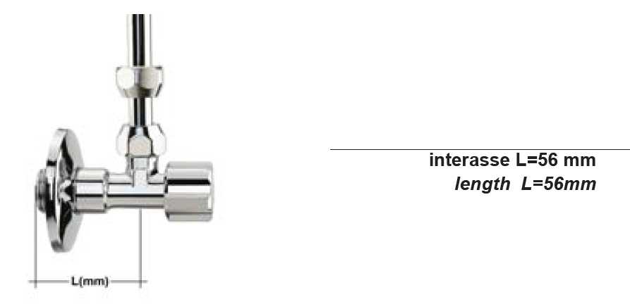 RUBINETTO ARR 1/2X3/8 CROM