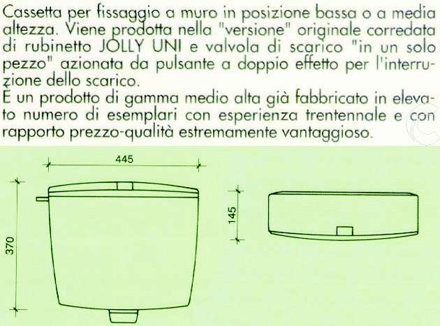 CASSETTA SMERALDO   BIANCA