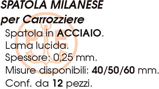 SPATOLA x CARROZZIERE 40mm