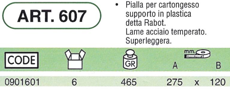 PIALLA GESSO SUP/PLA 27x12