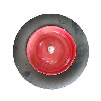 RUOTA CARRIOLA GOMMA PIENA