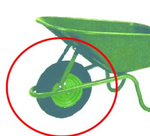 RUOTA RIC CARR PLAST 100LT