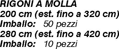 RIGONE MOL Z PED 2,20-4,00