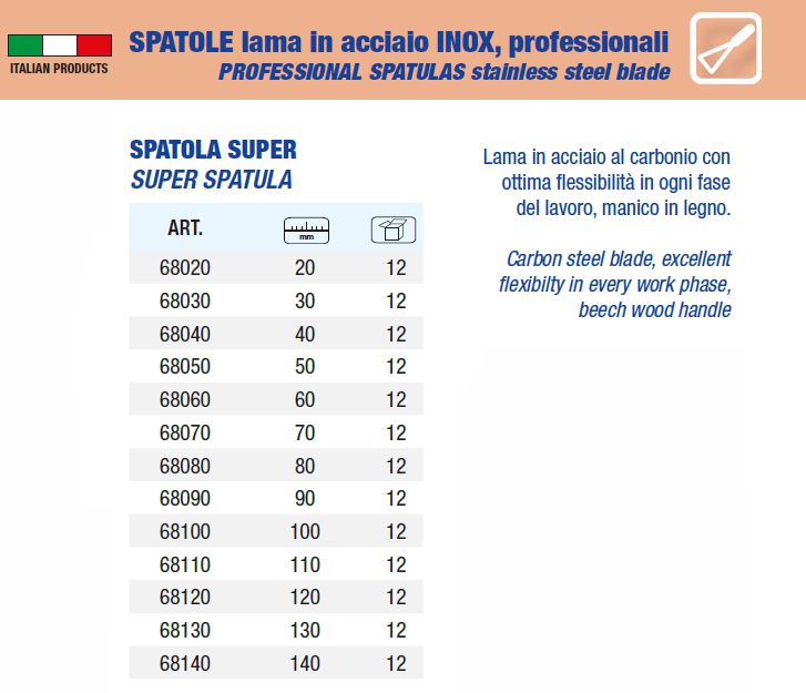 SPATOLA ACC MAN/LEG  30 MM