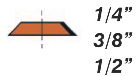 GUARNIZ CONICA RAME 3/8   