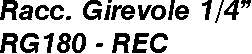 RACC GIREV ANG 1/4Mx5/16F 