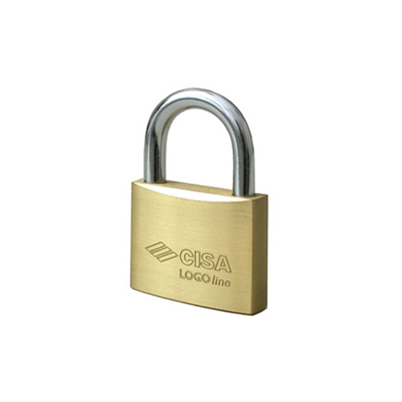 LUCCHETTO OTTONE LOGO  50 