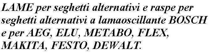 LAME T101A CONFEZIONE 5 PZ