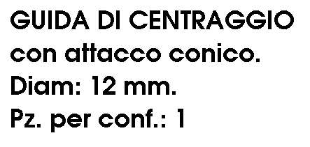 PUNTA CENTR X CORONE 9X22 