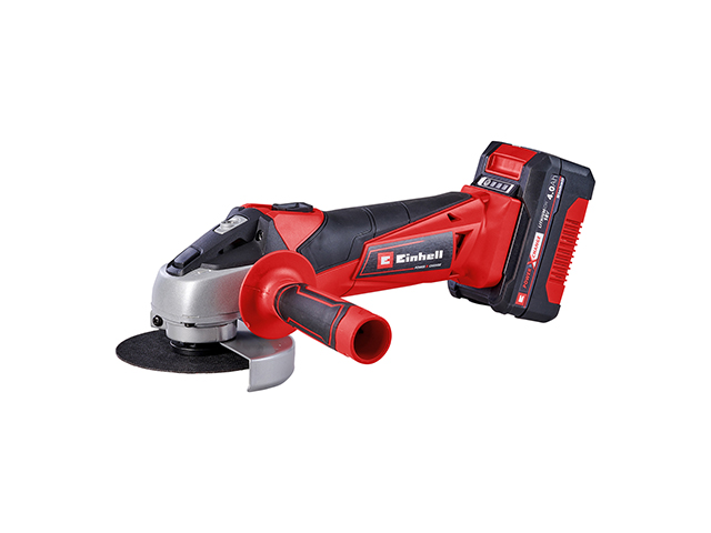 EINHELL SMERIGLIATRICE ANGOLARE 4AH PXC TC-AG18/115LI