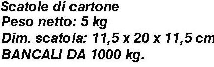 CHIODI CAVATORTA   13 x 30