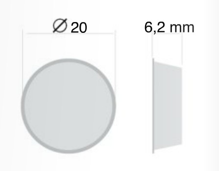 PARACOLPI 6.2X20 TRAS 9PZ 