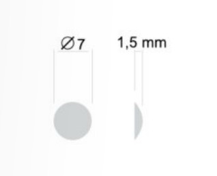 PARACOLPI 1.5X7 TRAS 25PZ 