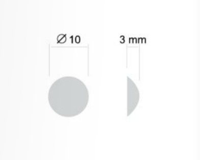 PARACOLPI 3X10 TRASP 25PZ 