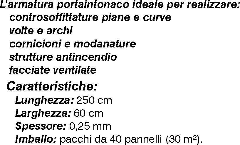 PERNERVOMETAL 0,60x2,50   