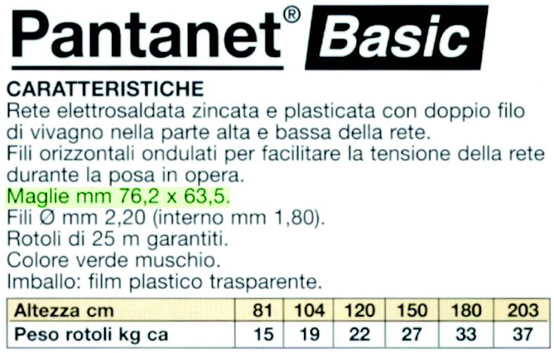 RETE PANTANET BASIC   H81 